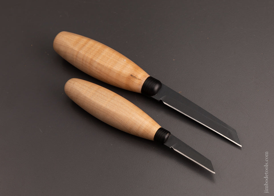 Near Mint Unused BLUE SPRUCE Floyd Knife Set - 103923