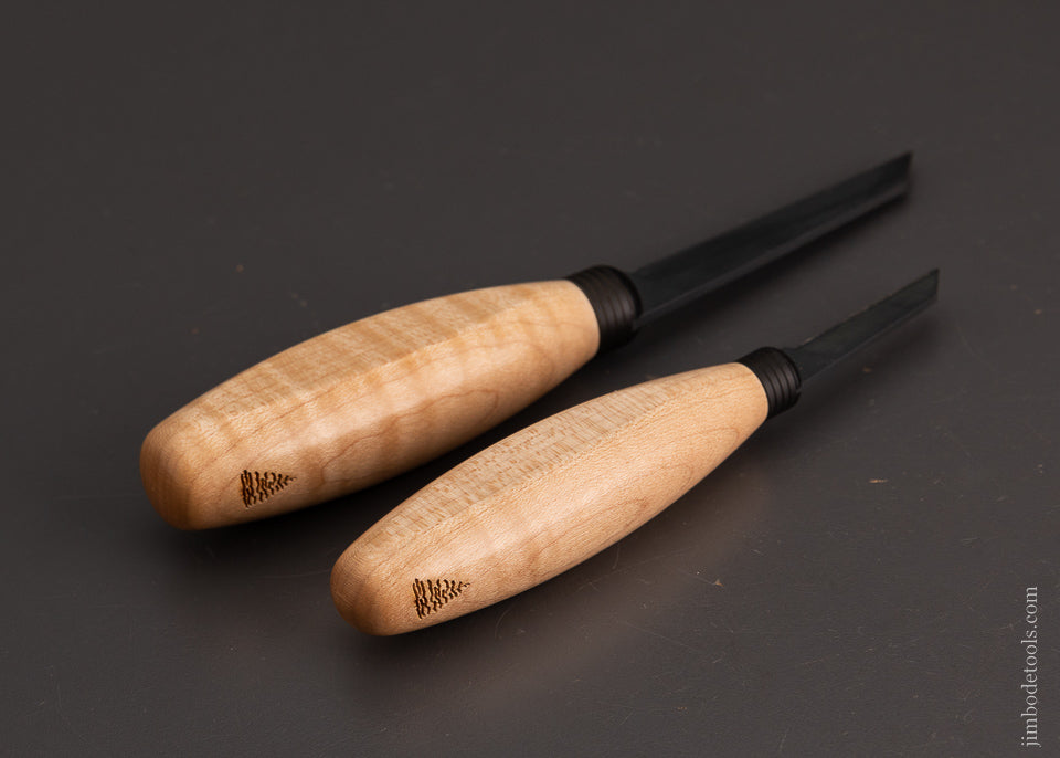 Near Mint Unused BLUE SPRUCE Floyd Knife Set - 103923