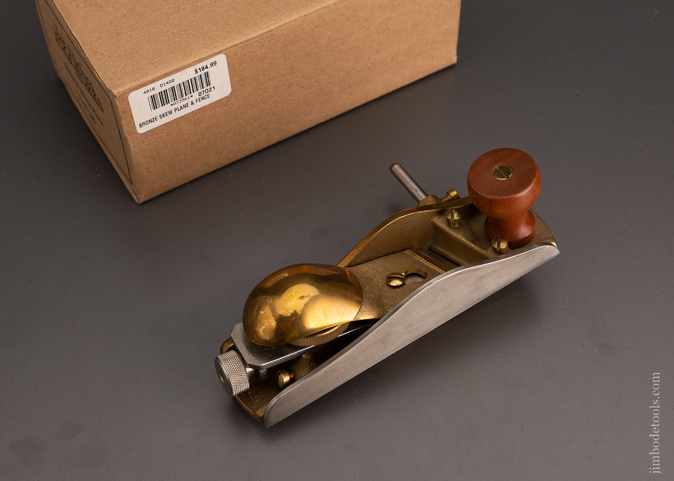 LIE NIELSEN  L-N 140 Skewed Block Plane OUT OF STOCK Mint in Box - 103931