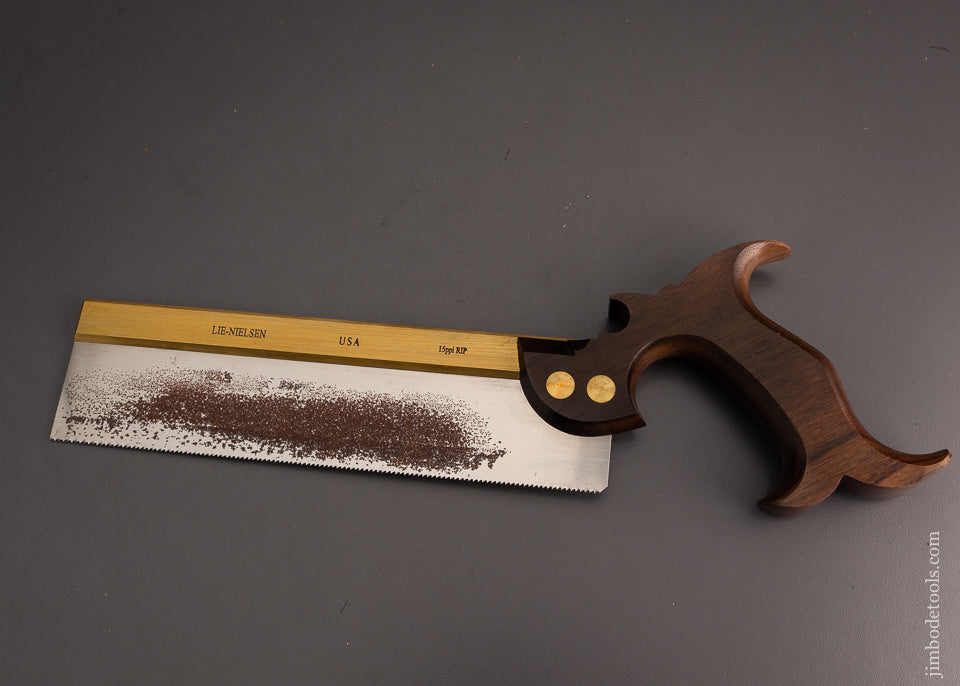 9 Inch LIE NIELSEN Dovetail Saw with Rosewood Handle! - 103938