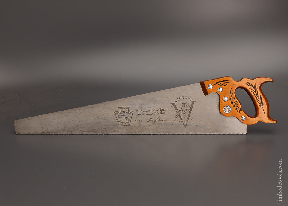 DISSTON D-15 VICTORY Hand Saw 26 Inch - 103974