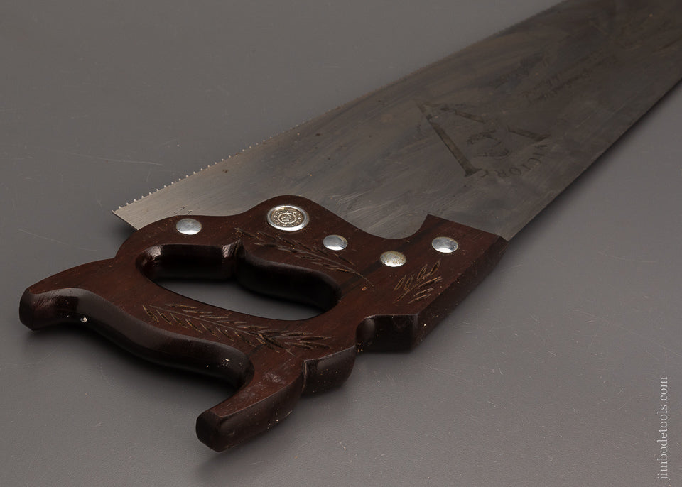 DISSTON D-15 VICTORY Hand Saw 26 Inch Rosewood Handle - 103975