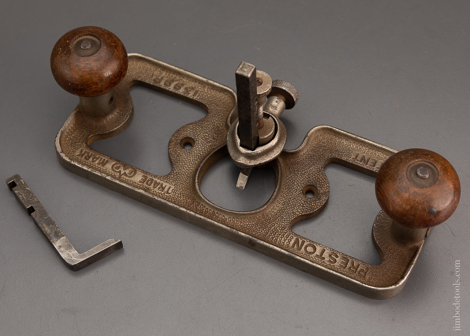 Fine PRESTON No. 1399P Router Plane with 2 Irons - 103984