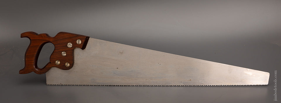 DISSTON D-12 Hand Saw 26 Inch Walnut Handle - 103999