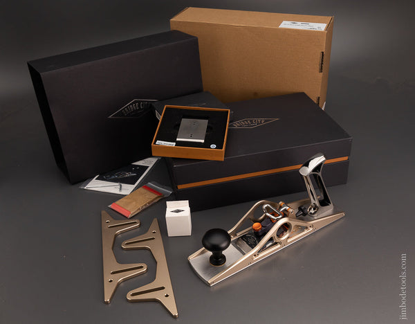 BRIDGE CITY TOOL WORKS No. HP-12 Dual Angle Bench Plane Mint in Box with 3 Irons - 104023