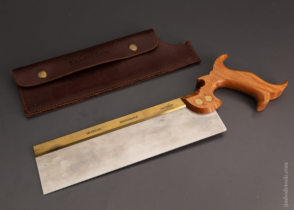 LIE NIELSEN  11 Inch Brass Back Independence Carcass Saw - 104024