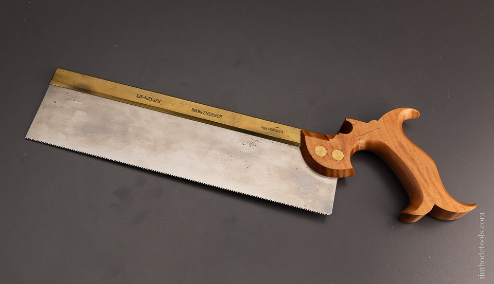 LIE NIELSEN  11 Inch Brass Back Independence Carcass Saw - 104024