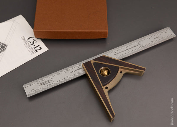 BRIDGE CITY TOOL WORKS CS-12 Combination Square in Box - 104026