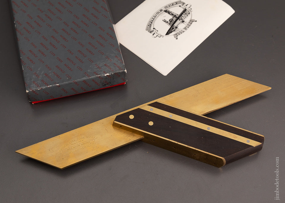 BRIDGE CITY TOOL WORKS MS-2 Miter Square in Box - 104027