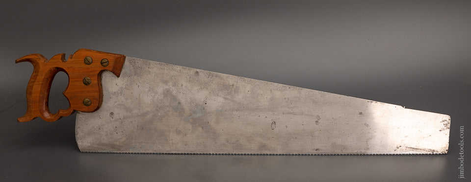 Astonishing DISSTON No. 12 London Spring Hand Saw - 104041