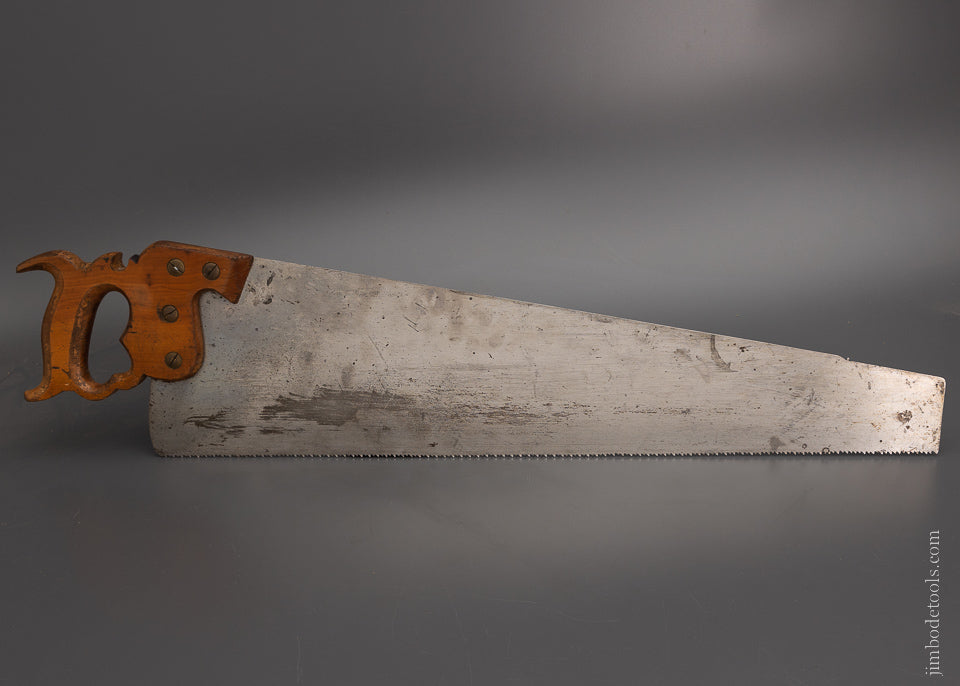 Extra Fine Crisp DISSTON No. 12 London Spring Hand Saw - 104042