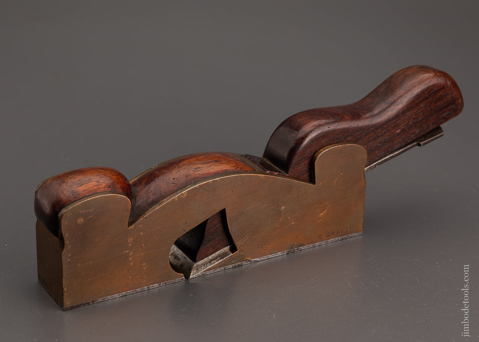 Fine Gunmetal SLATER Infill Shoulder Plane - 104046