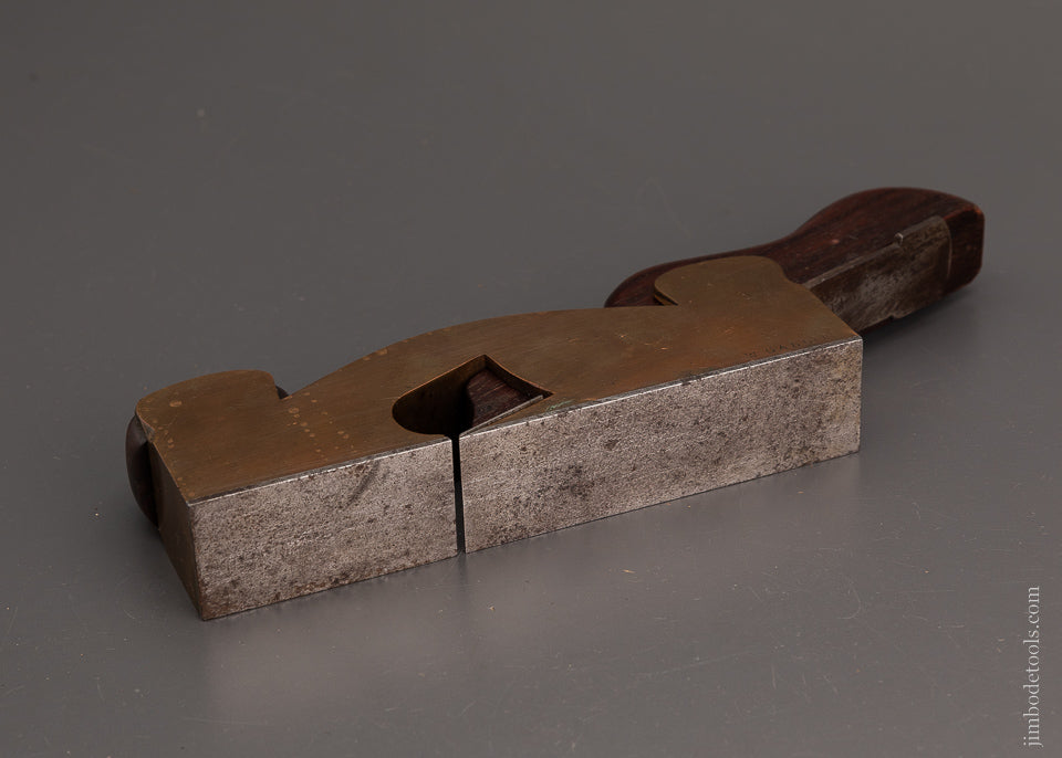 Fine Gunmetal SLATER Infill Shoulder Plane - 104046