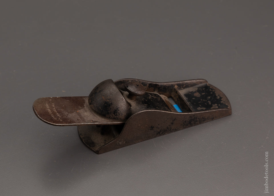 Rare METALLIC PLANE CO. Block Plane with Stamp on Sole - 104051