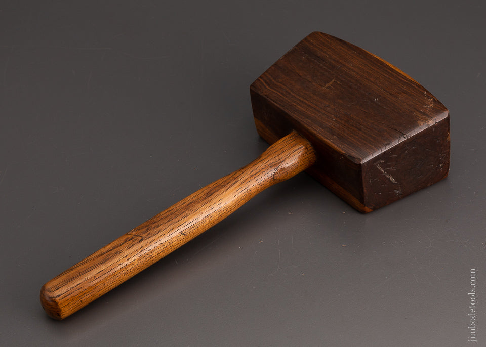 STANLEY No. 12 Lignum Vitae Framing Mallet 2 1/2 Pound - 104057