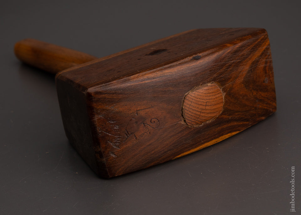 STANLEY No. 12 Lignum Vitae Framing Mallet 2 1/2 Pound - 104057