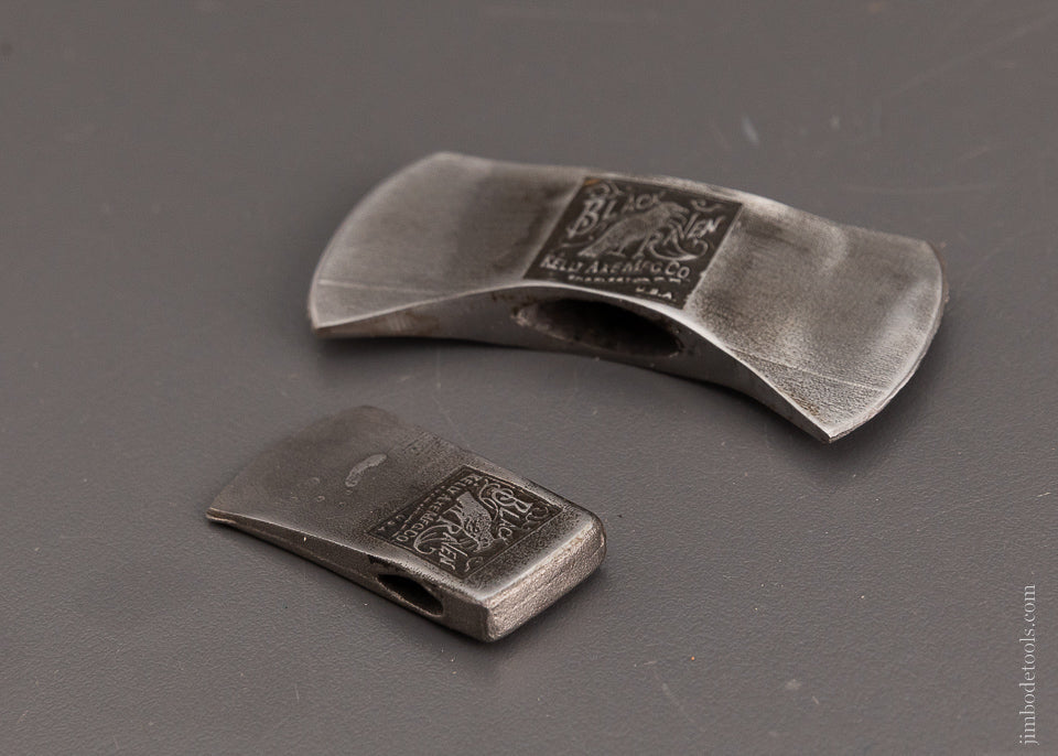 Remarkable Miniature KELLY BLACK RAVEN Axes by PAUL HAMLER - 104059