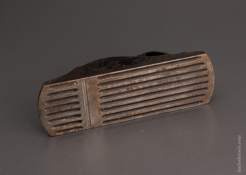 Rare Wide Body, Corrugated, Adjustable CHAPLIN’S PATENT Block Plane by TOWER & LYON - 104064