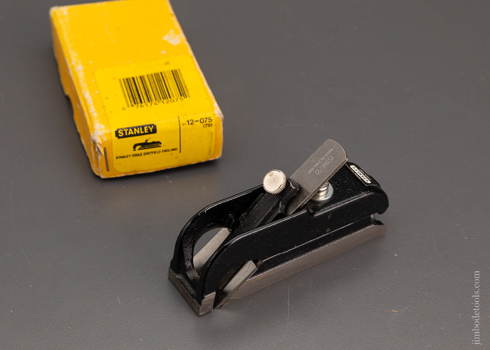 STANLEY No. 75 Rabbet Plane Mint in Box - 104080