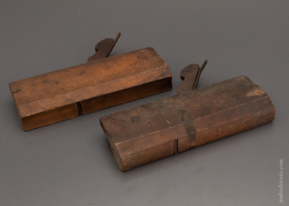 Pair of No. 14 Hollow & Round Planes Good+ - 104097