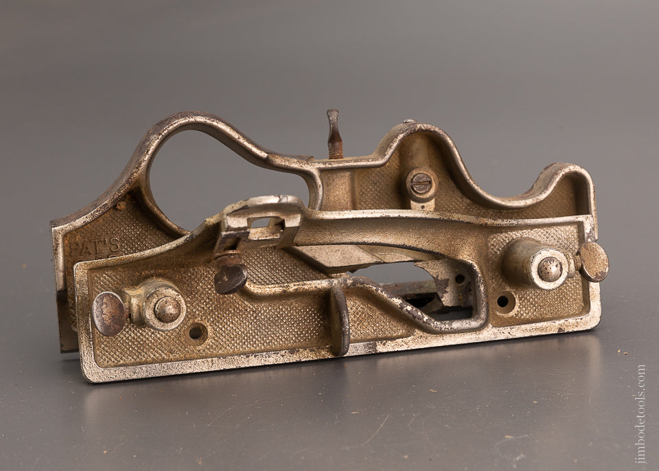 Complete STANLEY No. 444 Dovetail Plane with All 4 Cutters and Both Spur Blocks - 104107