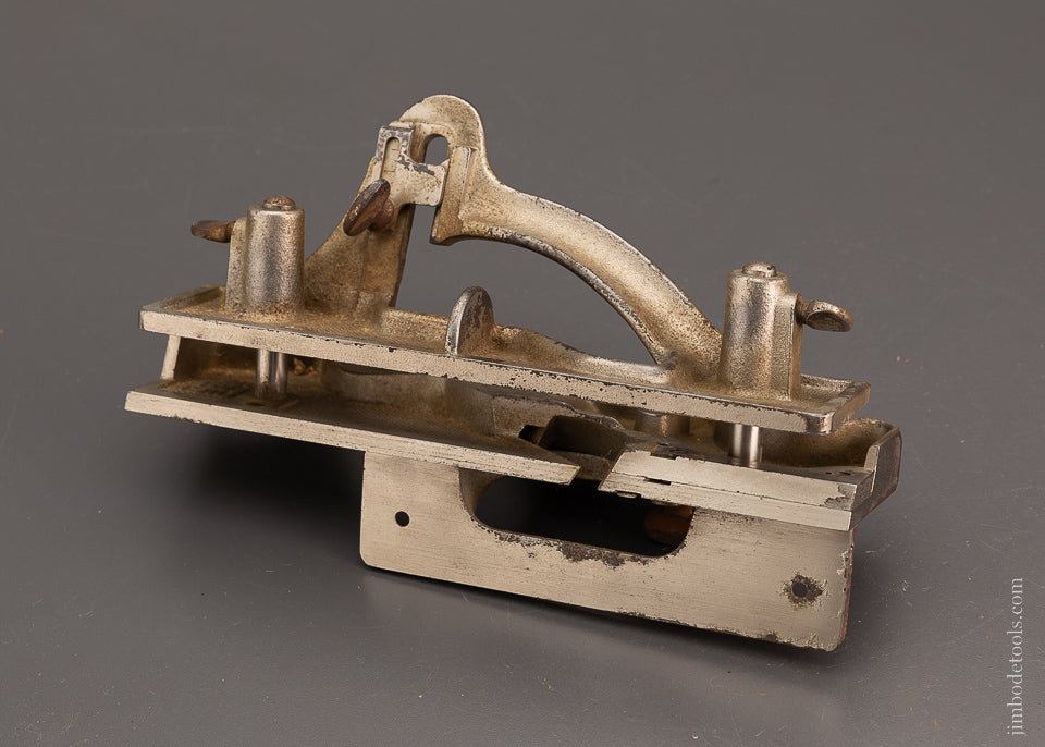 Complete STANLEY No. 444 Dovetail Plane with All 4 Cutters and Both Spur Blocks - 104107