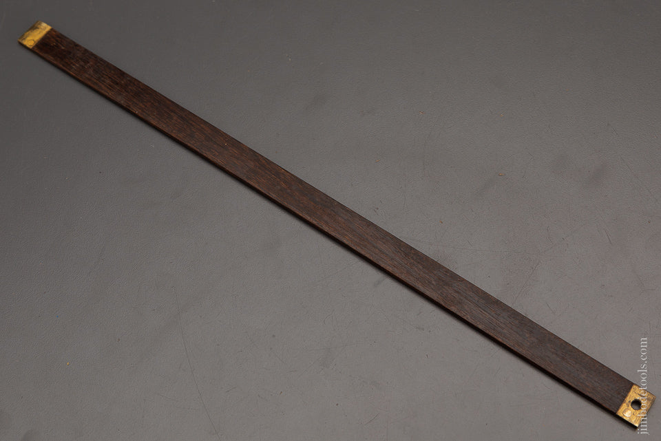 14 Inch Rosewood Rule with Brass Pins - 104109