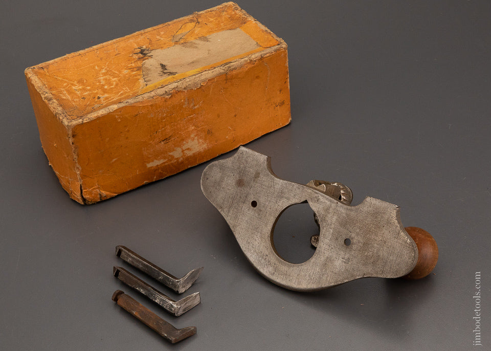 100% Complete STANLEY No. 71 1/2 Router Plane in Original Box - 104115