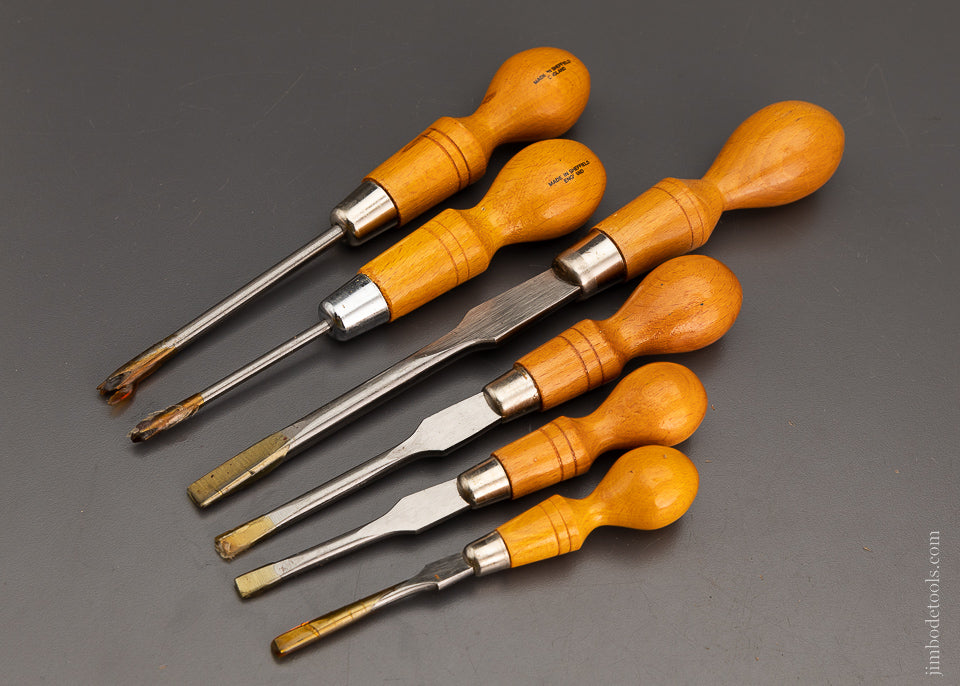 Set of 6 Cabinet Maker’s Screwdrivers - 104162