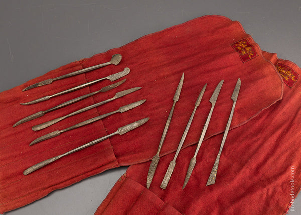 Set of 10 Italian Rifflers - 104211
