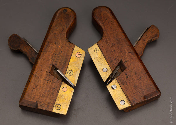 Interesting Pair of Coach Maker’s Tail Handled Snipe Bill Planes - 104217