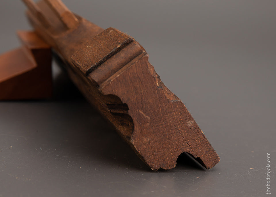 Sweet Double Iron Dutch Complex Moulding Plane - 104221