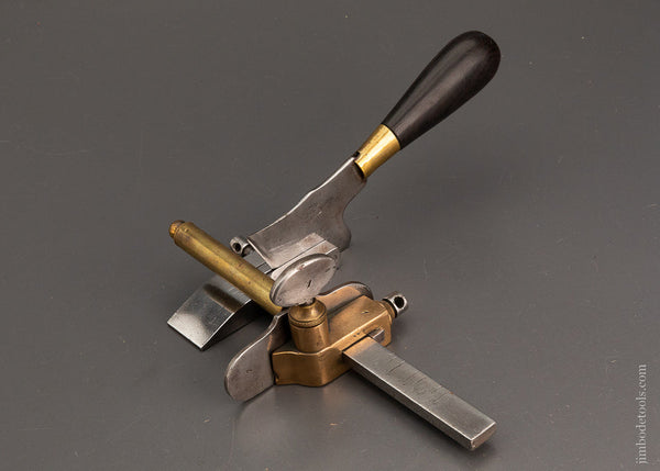 Lovely BLANCHARD PARIS Leather Plow with Rosewood Handle - 104238