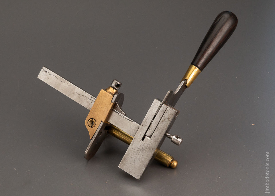 Lovely BLANCHARD PARIS Leather Plow with Rosewood Handle - 104238