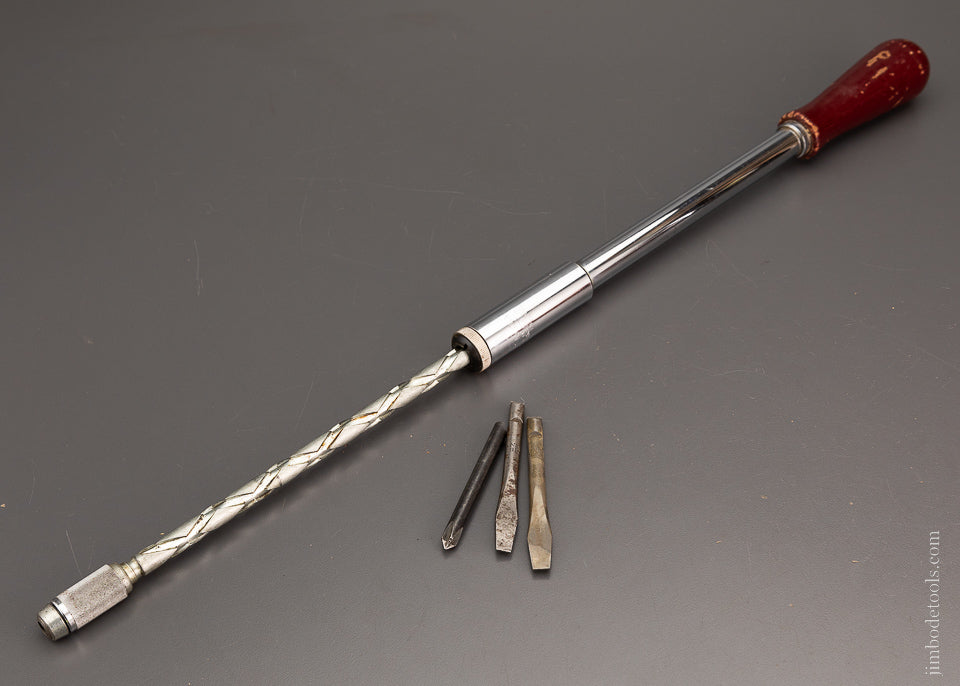 STANLEY YANKEE No. 131A Screwdriver with 3 Bits - 104240