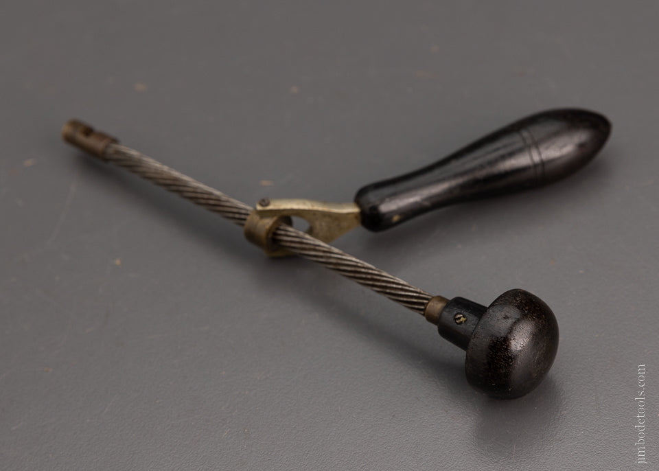 Rare HOLTZAPFFEL Miniature Ebony Archimedes Drill with Bits in Handle - 104281