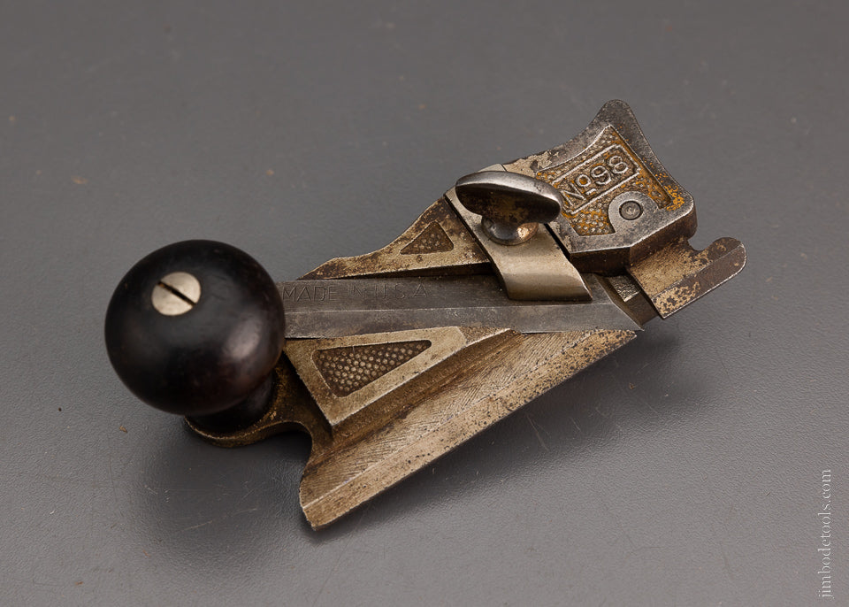 STANLEY No. 98 Side Rabbet Plane with Stop - 104325