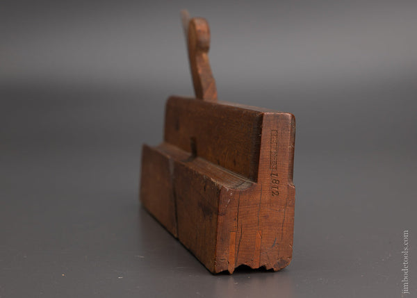 Fine & Rare J. STILES Dated Moulding Plane Kingston, N.Y. Maker - 104340