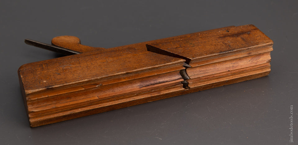 Fine & Rare J. STILES Dated Moulding Plane Kingston, N.Y. Maker - 104340