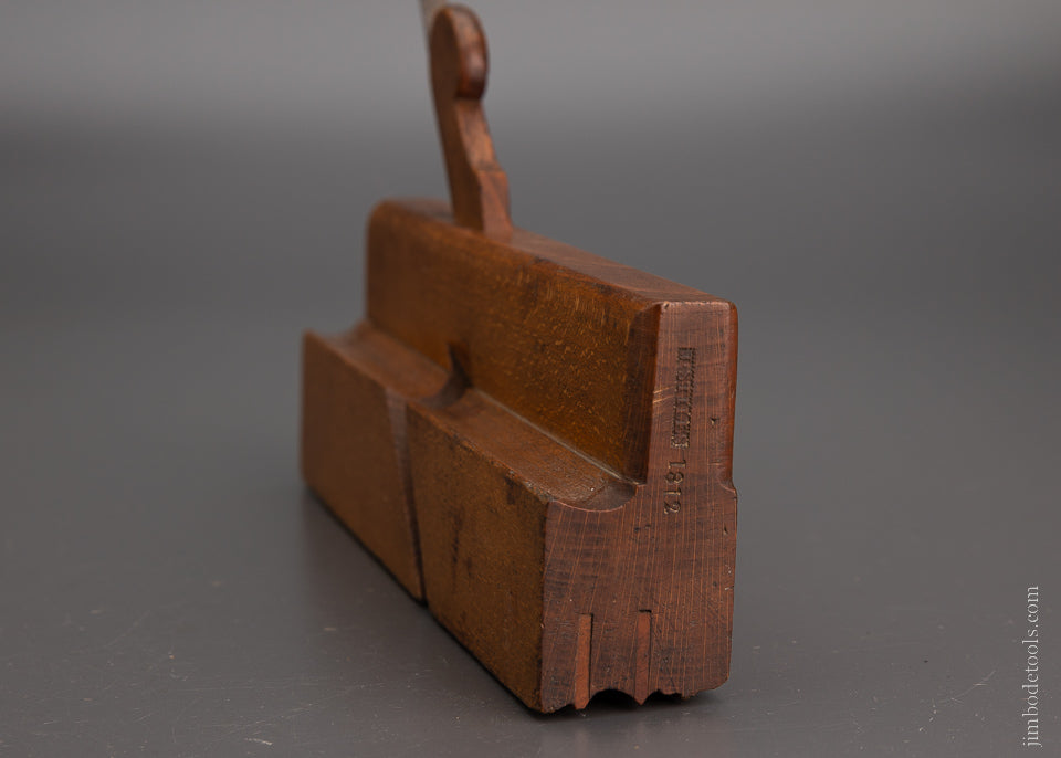 Fine & Rare J. STILES Dated Moulding Plane Kingston, N.Y. Maker - 104342