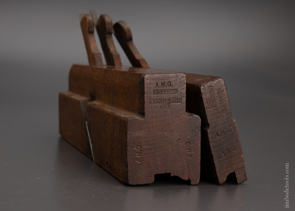 RARE Matched Set Sash Plane & Sash Coping Planes by J. STILES Kingston, N.Y.104343