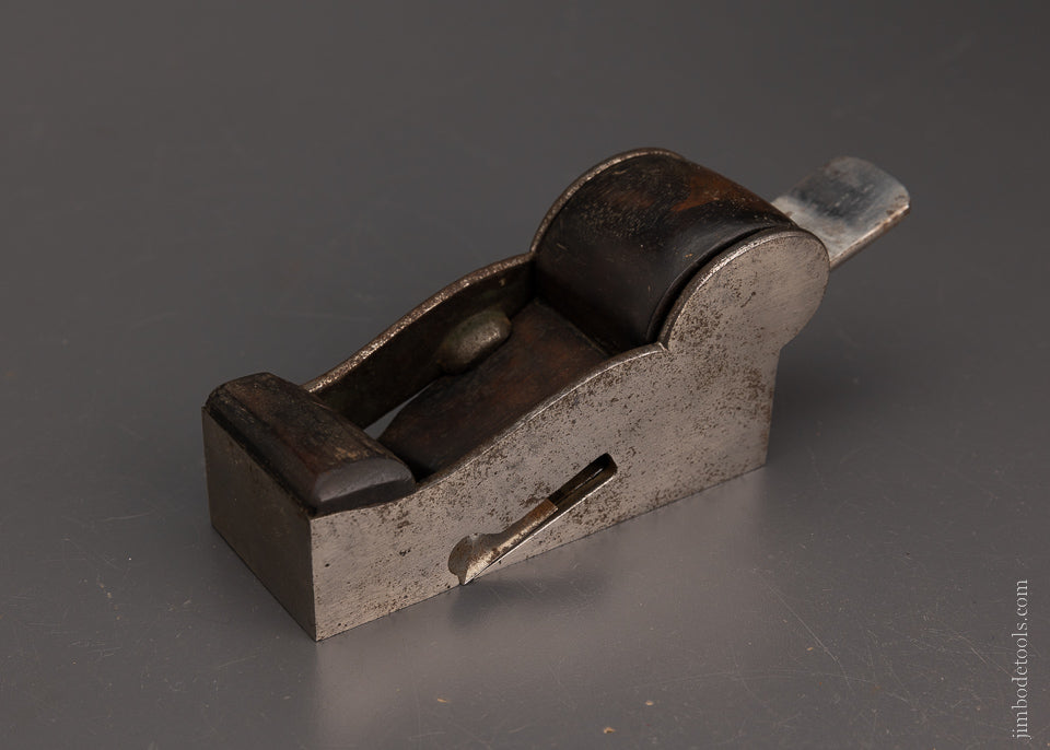 Very Rare Skewed Infill Rabbet Chariot Plane - 104392