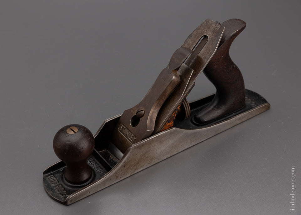 Very Rare STANLEY No. 605 1/4 BEDROCK Junior Jack Plane Sweetheart with Orange Frog - 104419