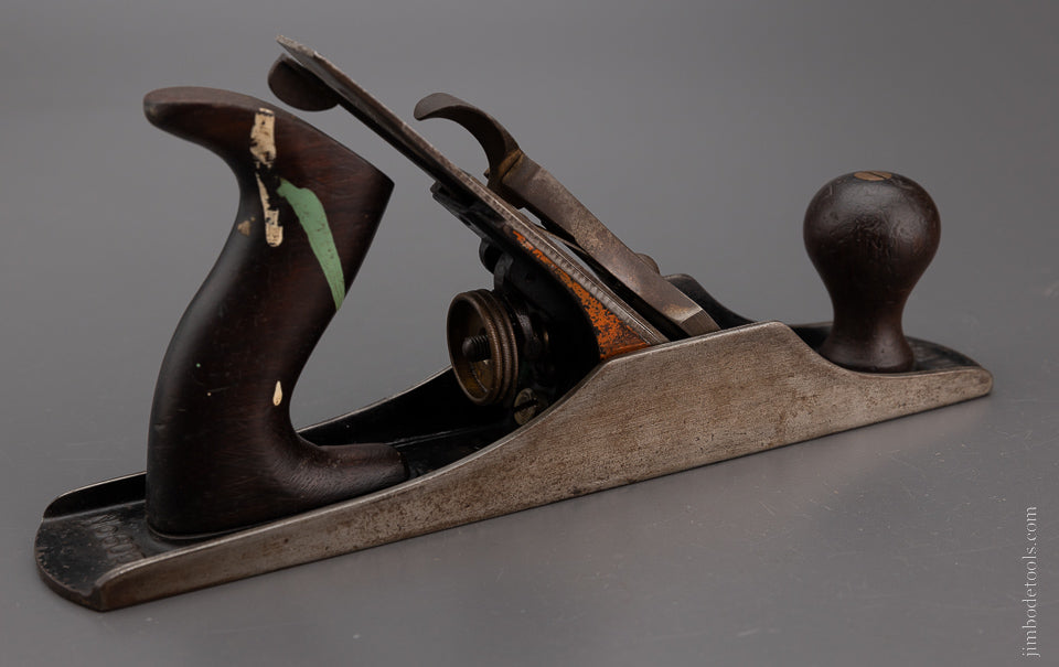 Very Rare STANLEY No. 605 1/4 BEDROCK Junior Jack Plane Sweetheart with Orange Frog - 104419