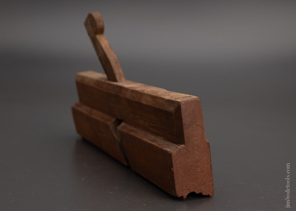 10 Inch 18th Century Crispy Complex Moulding Plane Fine - 104422