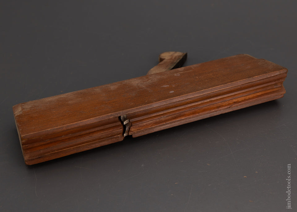 10 Inch 18th Century Crispy Complex Moulding Plane Fine - 104422