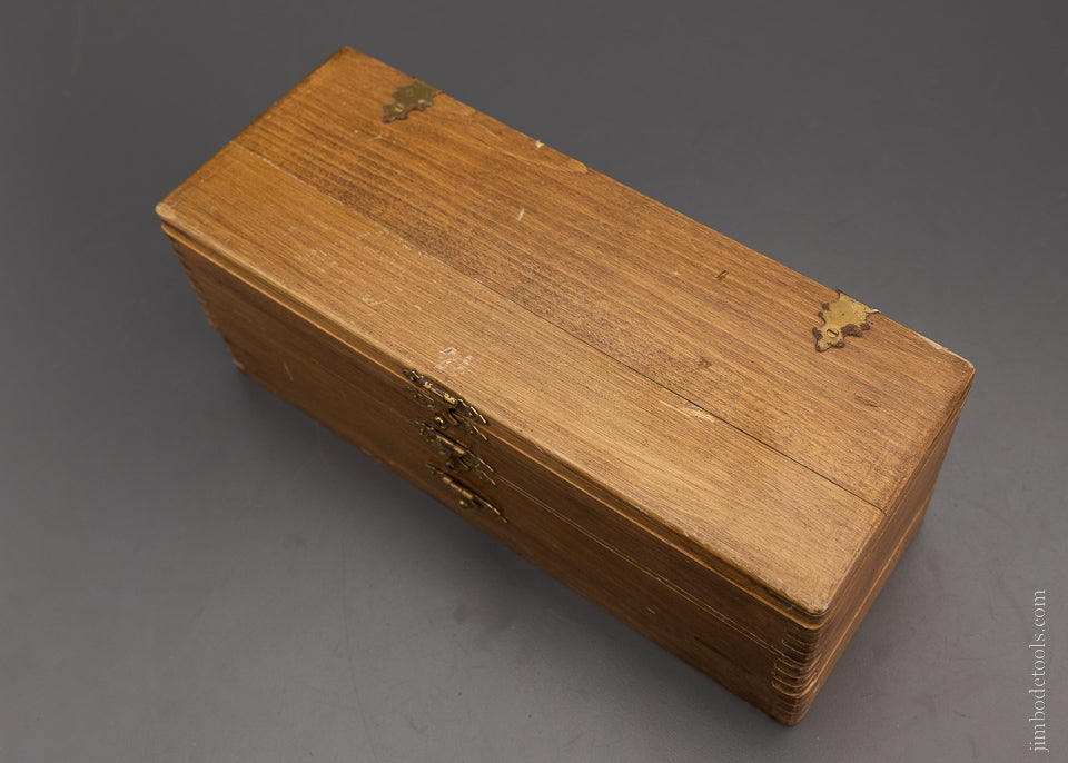 Complete Set of 13 RUSSELL JENNINGS Auger Bits in Original Three Tiered Box - - 104436