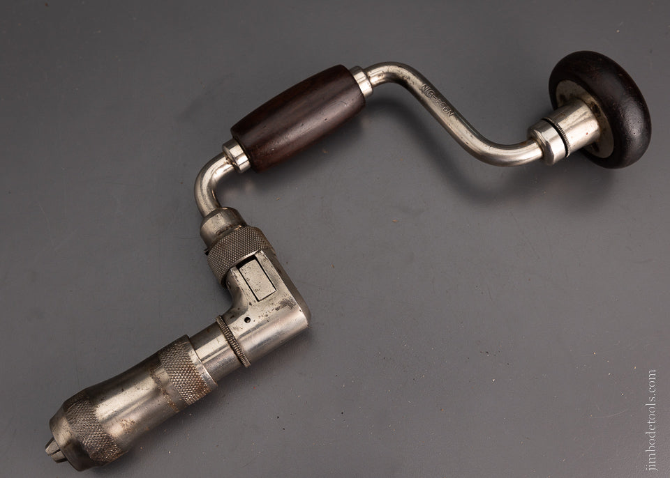  6 Inch MILLERS FALLS No. 34 Rosewood Bit Brace - 104444