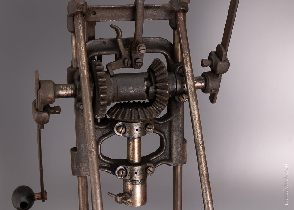 Excellent Smooth Working MILLERS FALLS Boring Machine - 104464