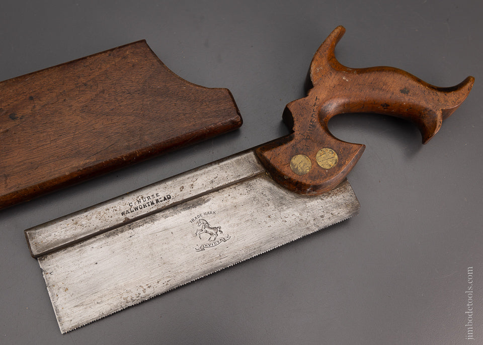 Really Special 8 Inch Dovetail Saw by C. NURSE Just Sharpened - 104504
